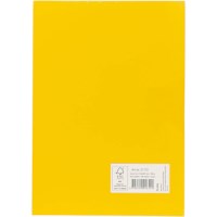 Gekleurd karton | Geel | A4 | 180 gram | 100 vel