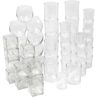 Knutselpakket groot |  Waxinelichtjes versieren