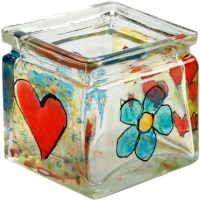 Knutselpakket groot |  Waxinelichtjes versieren