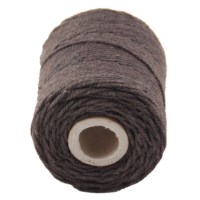 Katoen garen | Ledent | 1 mm | 60 meter |  Bruin
