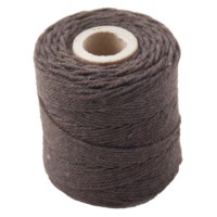 Katoen garen | Ledent | 1 mm | 60 meter |  Bruin