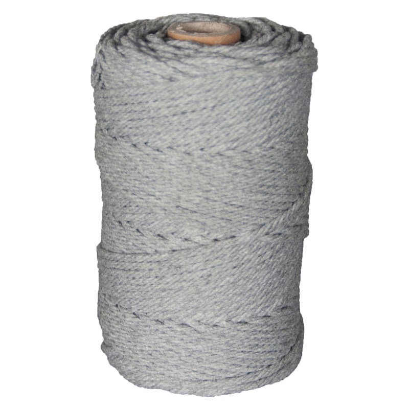 Katoen garen | Ledent | 2.2 mm | 70 meter | Lichtgrijs