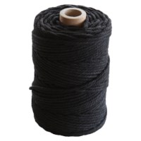 Katoen garen | Ledent | 2.2 mm | 70 meter | Zwart