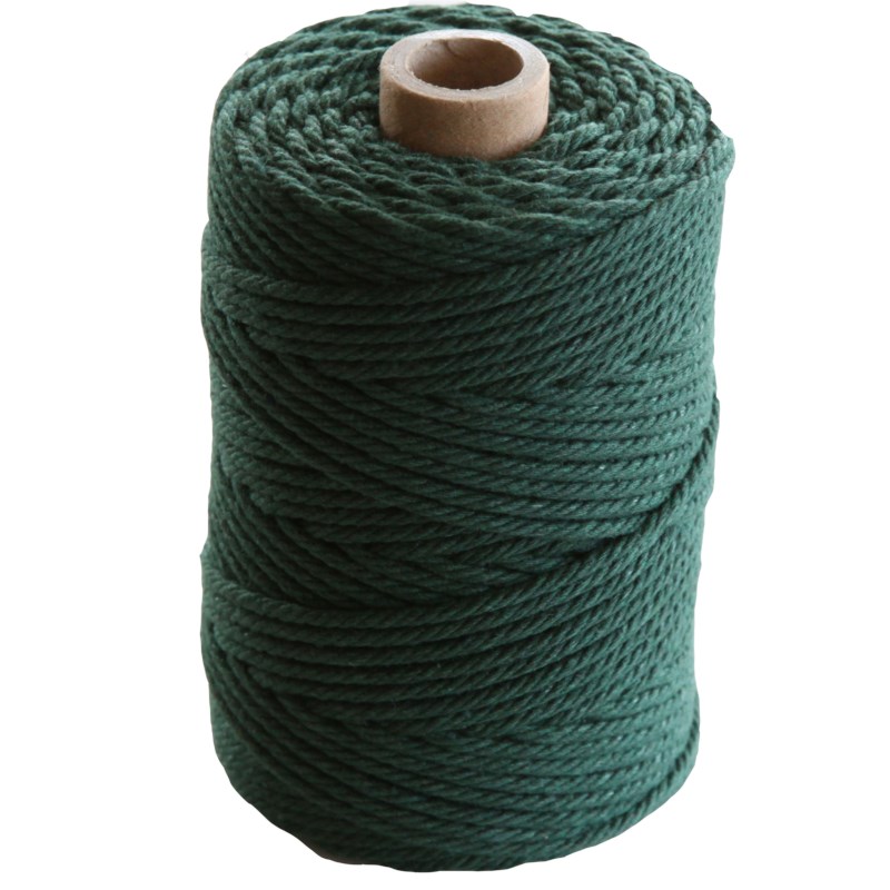 Katoen garen | Ledent | 2.2 mm | 70 meter | Donkergroen
