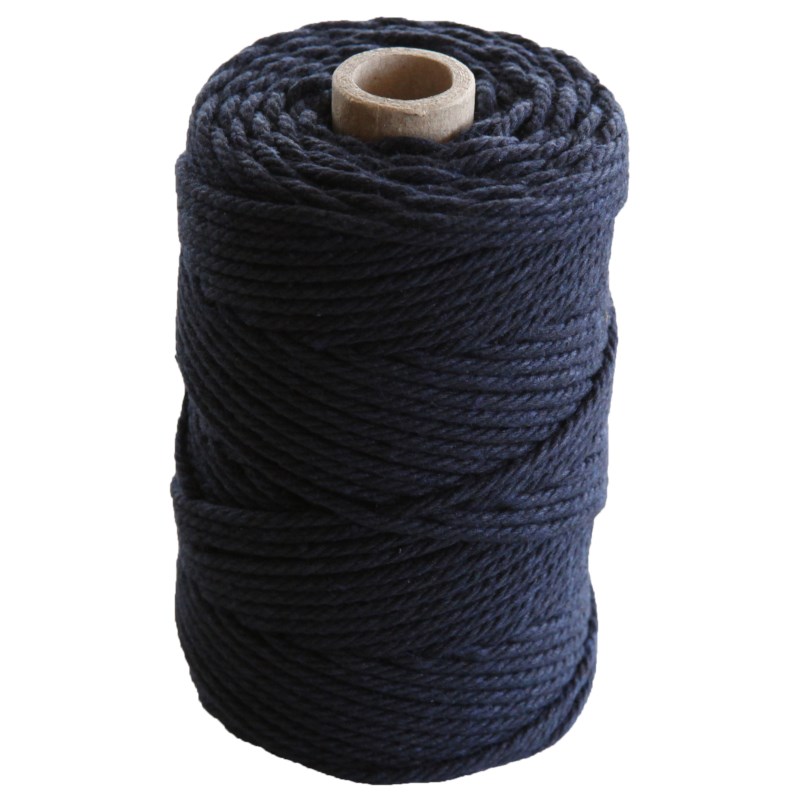 Katoen garen | Ledent | 2.2 mm | 70 meter | Donkerblauw