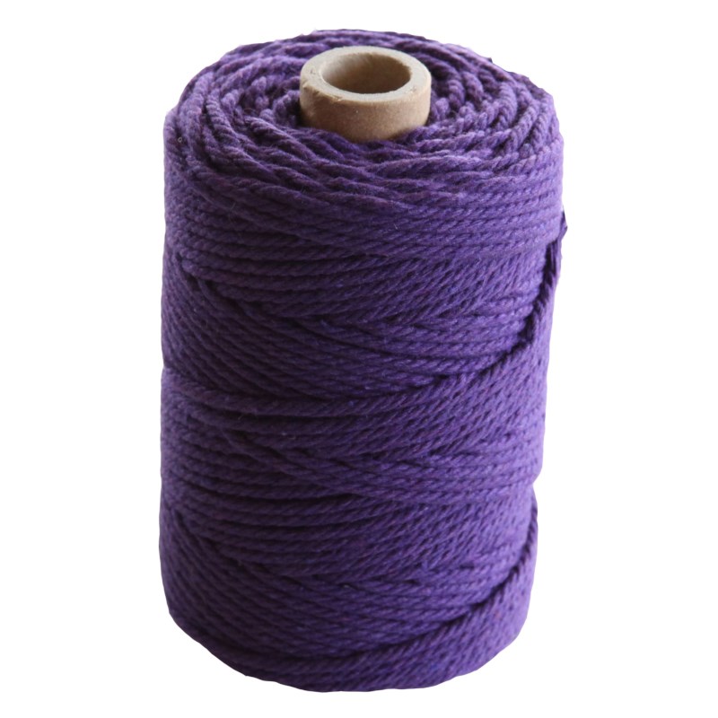 Katoen garen | Ledent | 2.2 mm | 70 meter | Paars