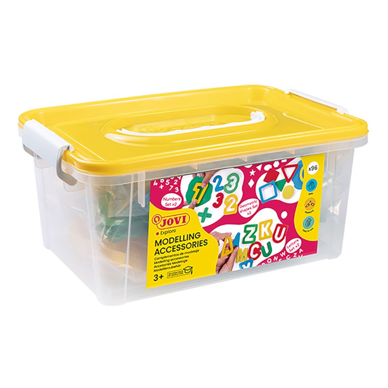 Kleivormen | Cijfers en letters | 96 delig