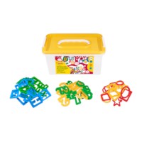 Kleivormen | Cijfers en letters | 96 delig