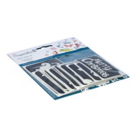 Schmink sjablonen | Glitter tattoo | Superstar | Kerst | 24 stuks