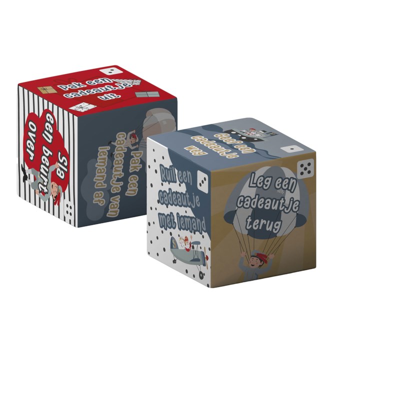 Dobbelsteen | Haza | Sinterklaas | 12 x 12 cm