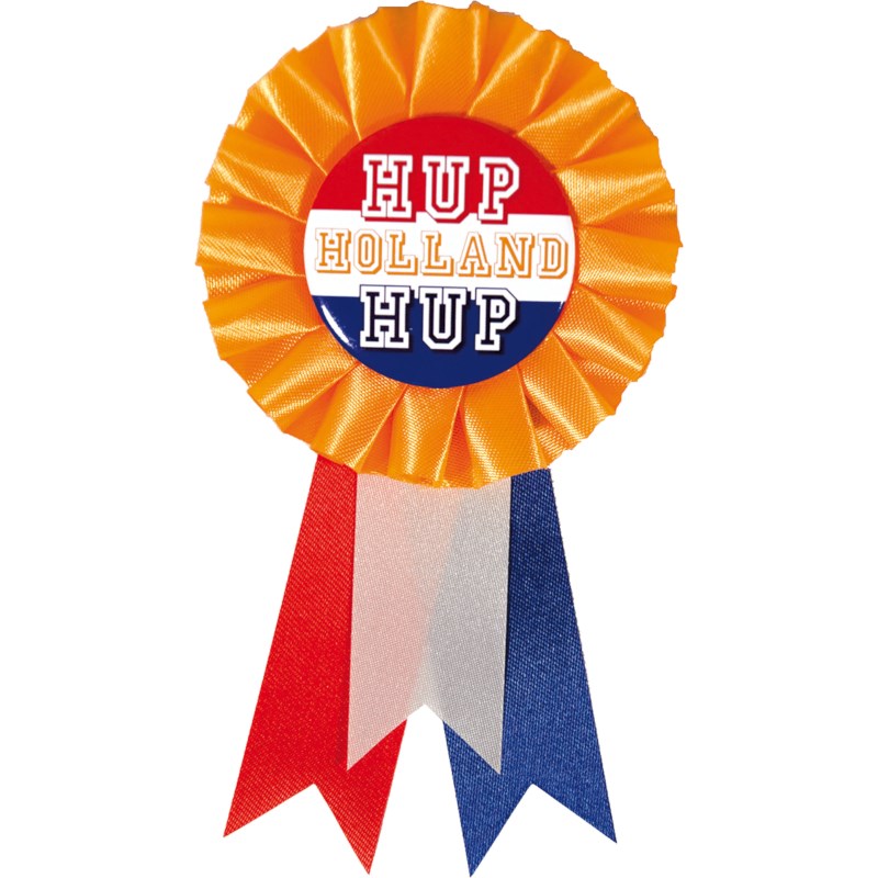 Rozet Hup Holland Hup | Haza | Oranje