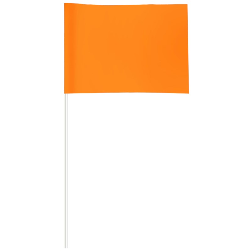Zwaaivlag op stok | Haza | Oranje