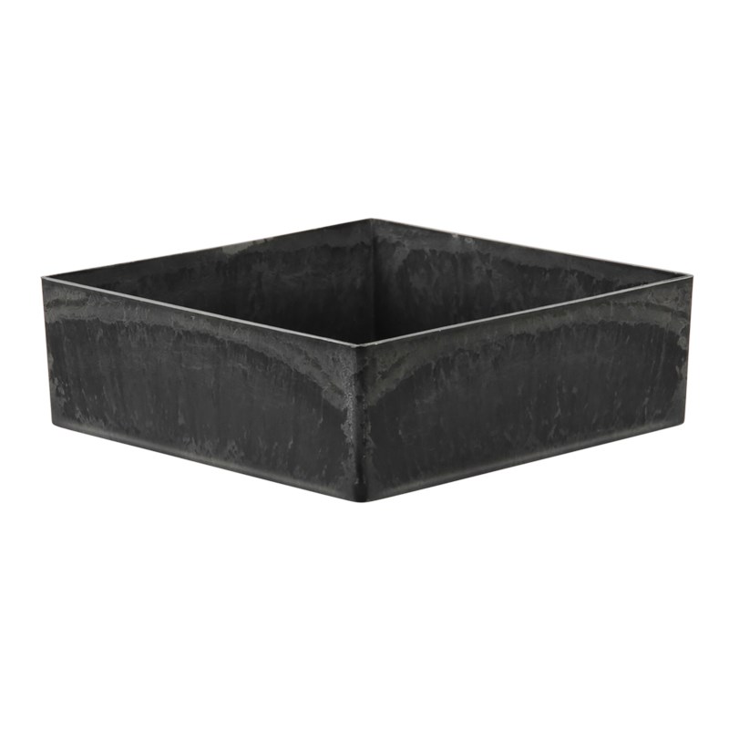 Schaal | Vierkant | Grijs | 20 x 20 cm