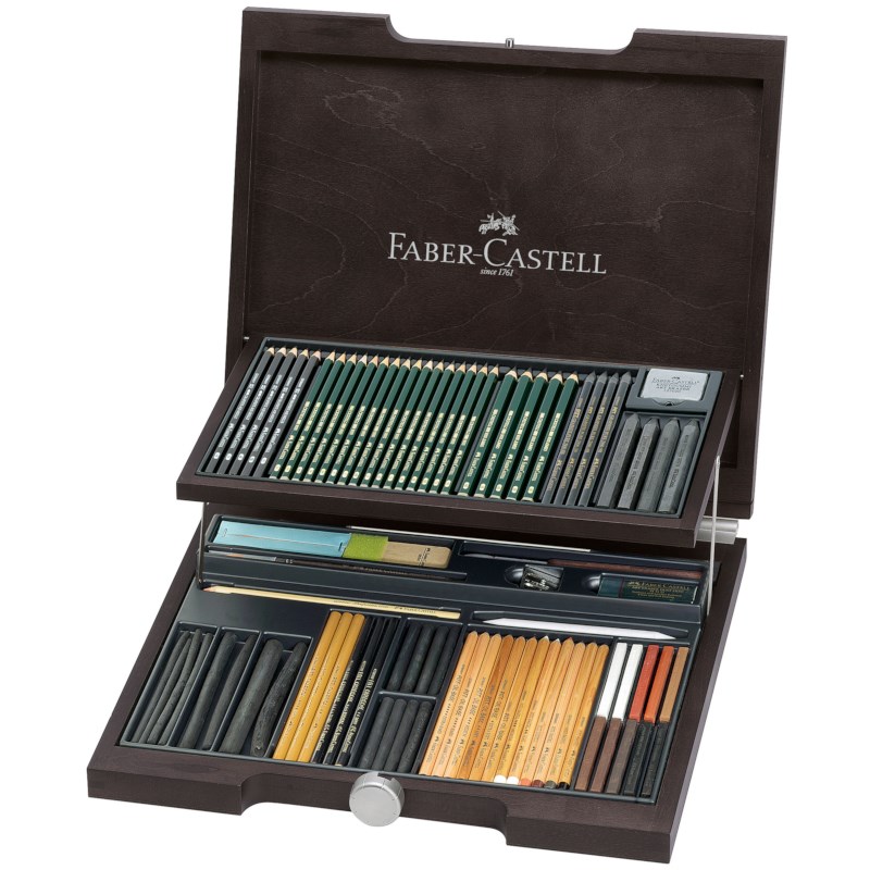 Tekenset koffer | Faber Castell | Pitt Polychromos Artist | 86 delig