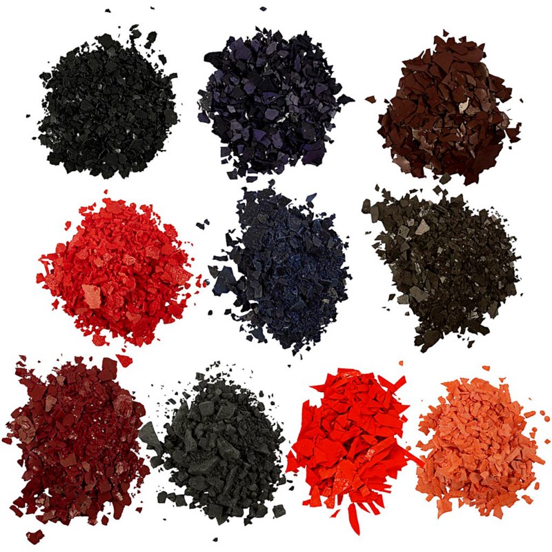 Kaarsenverf | 10 kleuren x 10 gram