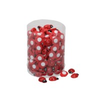 Lieveheersbeestjes | Hout | Zelfklevend | 2 cm | 220 stuks