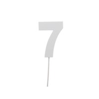 Cijfer | 7 | Hout | 7 cm | 10 stuks