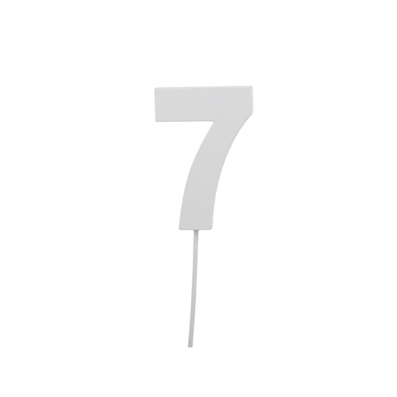 Cijfer | 7 | Hout | 7 cm | 10 stuks