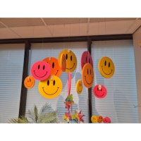 Smiley | Geel | 16 cm