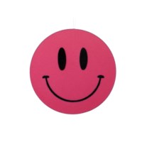 Smiley | Roze | 25 cm