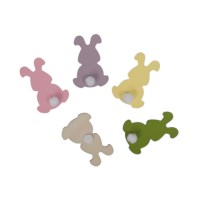 Konijntjes | Hout | 3.5 x 5 cm | 36 stuks