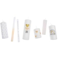 Kaarsen stiften | Rico design | Feestkleuren | 6 stuks | 30 ml