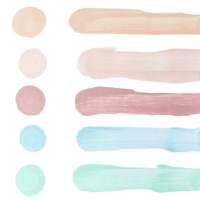 Squeeze marker | Rico design | Pastel | 5 x 60 ml