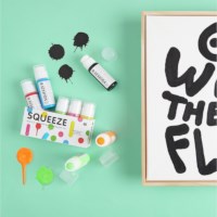 Squeeze marker | Rico design | Regenboog | 5 x 60 ml