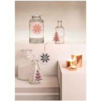 Borduurkaarten | Rico design | Kerst | 8 stuks