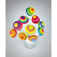 Knopen | Playbox | Assortiment | Ø 9-45 mm | 500 gram