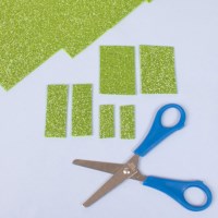 Rubberplaat | Playbox | Glitter assorti | 10 vel