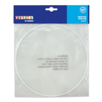 Metalen ring | Playbox | Wit | 20 cm