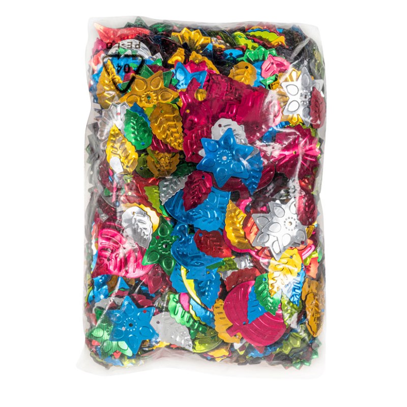Pailletten | Vormen | Playbox | Assortiment | 100 gram