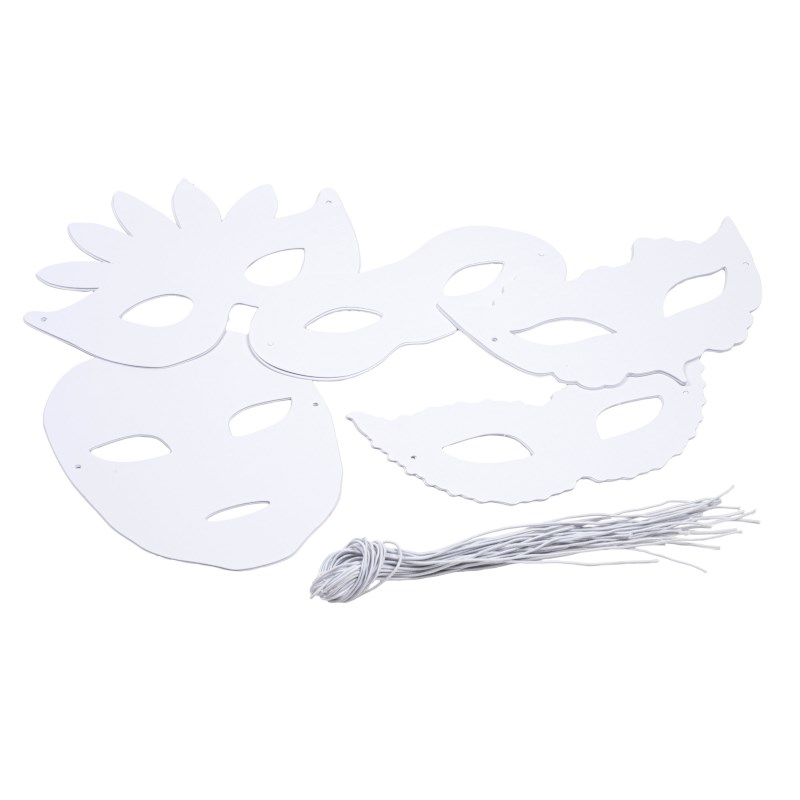 Maskers | Karton | Playbox | 16 stuks