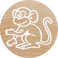 Stempelset | Colop | Exotische dieren | 12 stuks