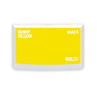 Stempelkussen | Geel | Colop | 9 x 16 cm