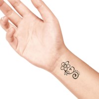 Tattoo stempel | LaDot | Bloemenslinger