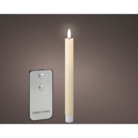 LED kaars | Lumineo | Warm wit | 24 cm | 4 stuks