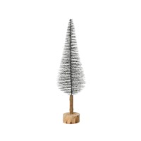 Mini kerstboom op voet  | 20 cm