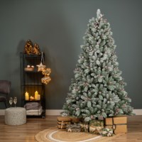 Kerstboom inclusief dennenappels | Windham spruce | 180 cm