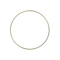 Metalen ring | Diameter 30 cm | Goud