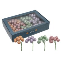 Decoratie balletjes op draad | Pastel | 18 x 10 stuks