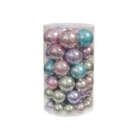 Kerstballen | Pastel | 60 stuks