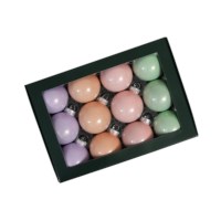 Kerstballen | Pastel | Ø 57 mm | 12 stuks