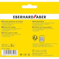 Stoepkrijt | Eberhard Faber | 6 stuks | Neon