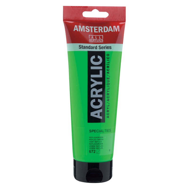 Acrylverf | Amsterdam standard | Reflexgroen 672 | 250 ml