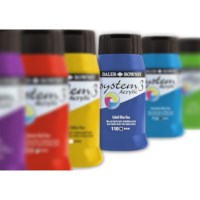 Acrylverf cadmium diep rood 500ml| Daler Rowney