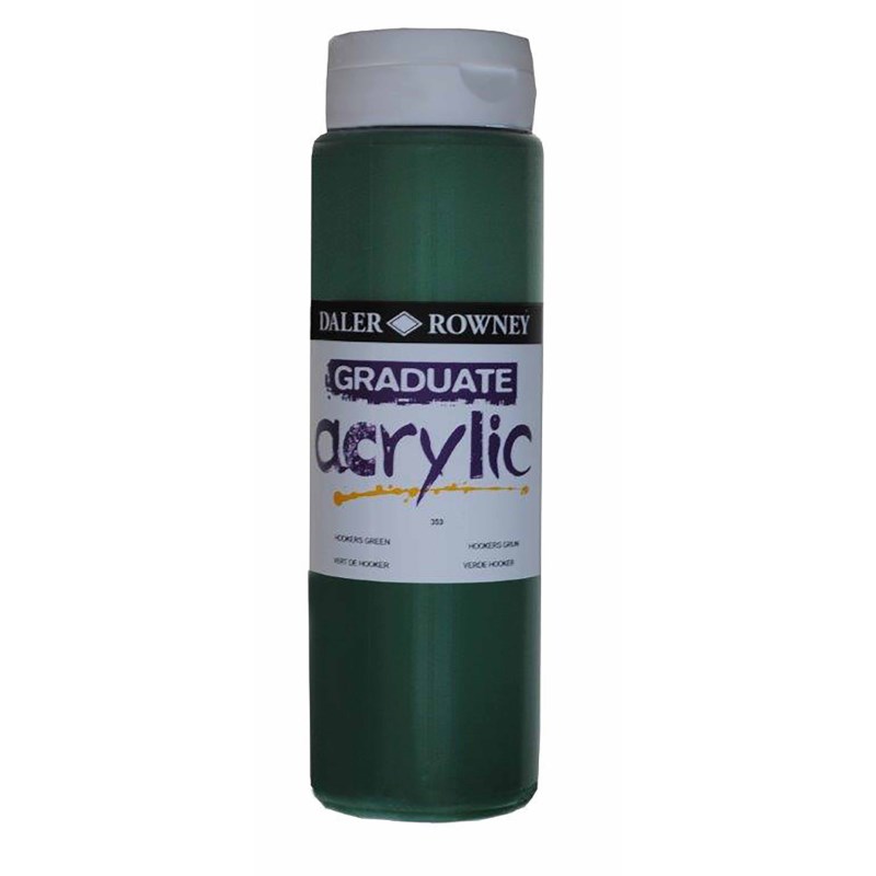 Acrylverf | Daler Rowney | Lemon Yellow 343 | Graduate | 500 ml 