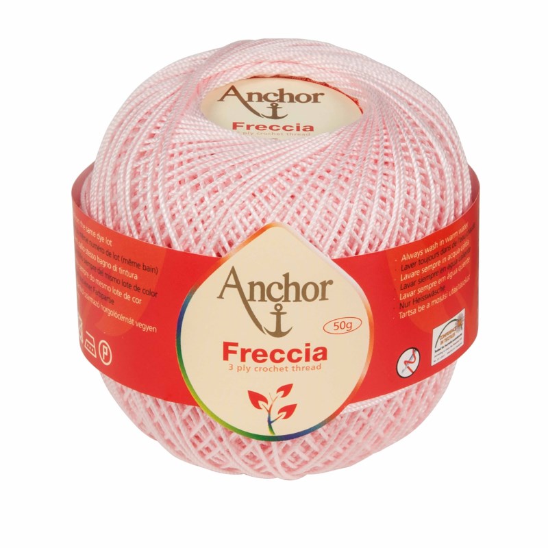 Haakgaren | Freccia 6 | 50 gram | 00048 Licht roze