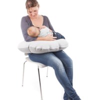 Voedingskussen | Doomoo | Grijs | Softy